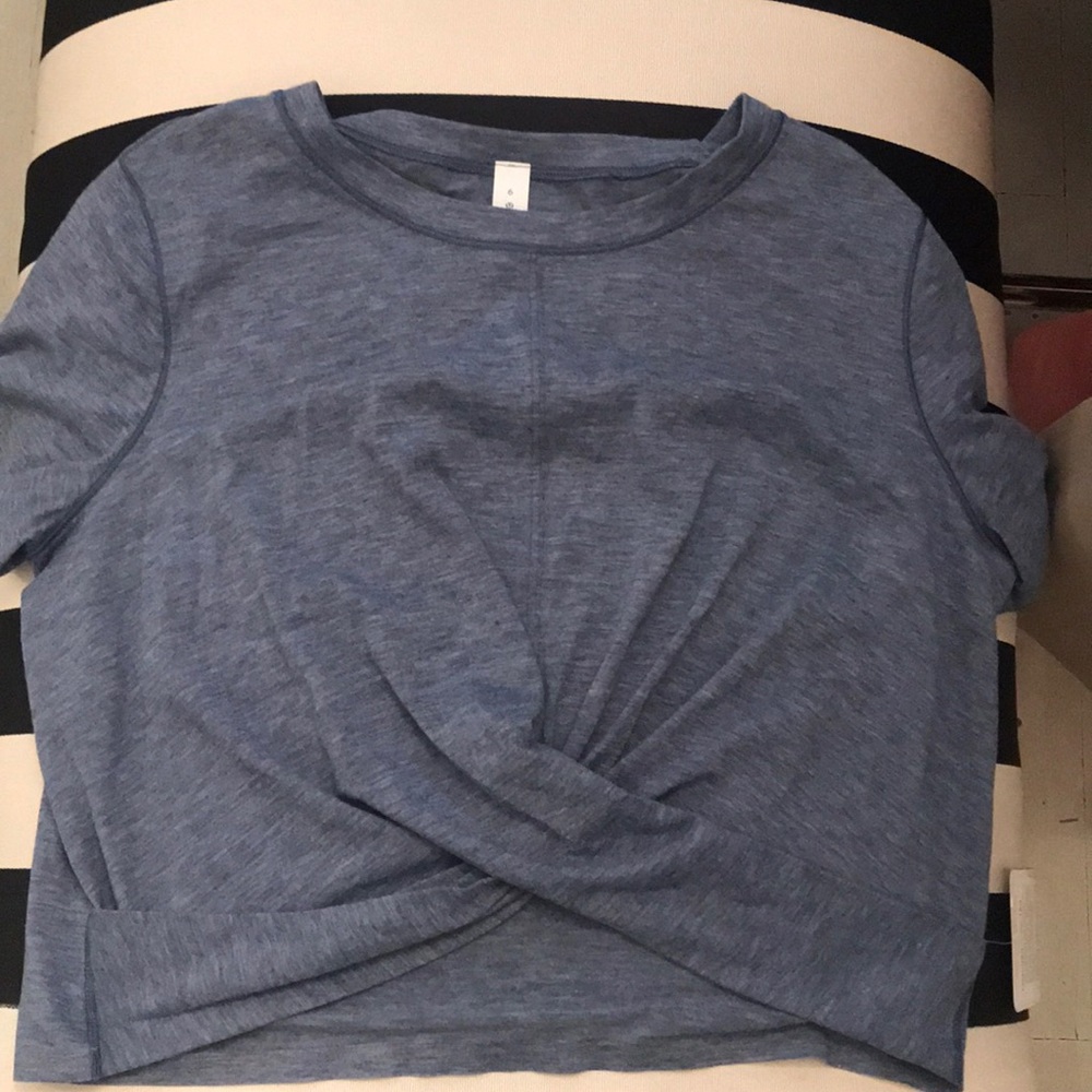 Lululemon Intended Crop Tee